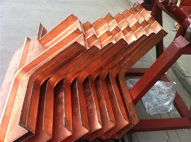 十字形紫铜止水接头